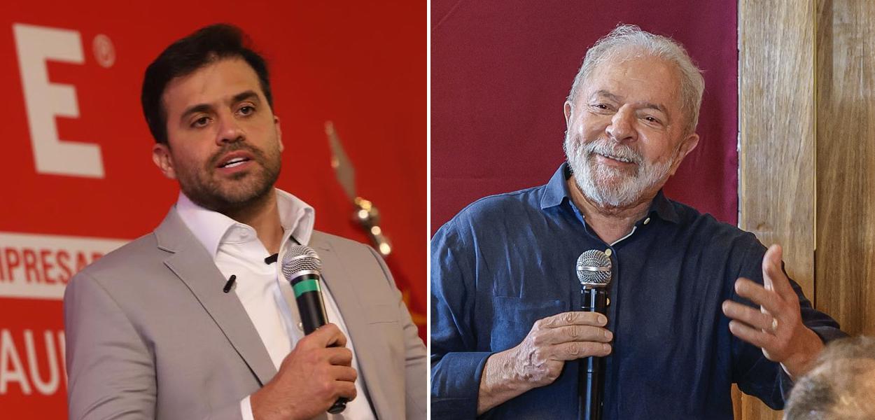 Pablo Marçal e Lula