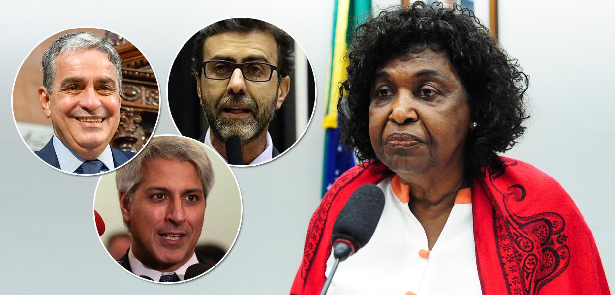 André Ceciliano, Alessandro Molon, Marcelo Freixo, Benedita da Silva