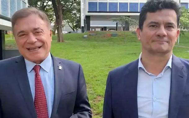 Alvaro Dias e Sergio Moro