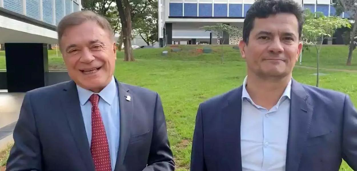 Alvaro Dias e Sergio Moro