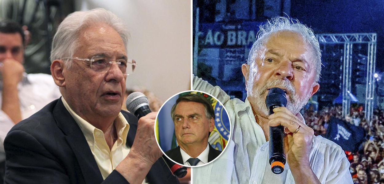 Fernando Henrique Cardoso, Jair Bolsonaro e Lula