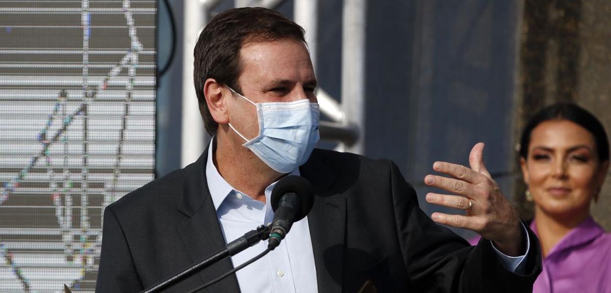 O prefeito do Rio de Janeiro, Eduardo Paes