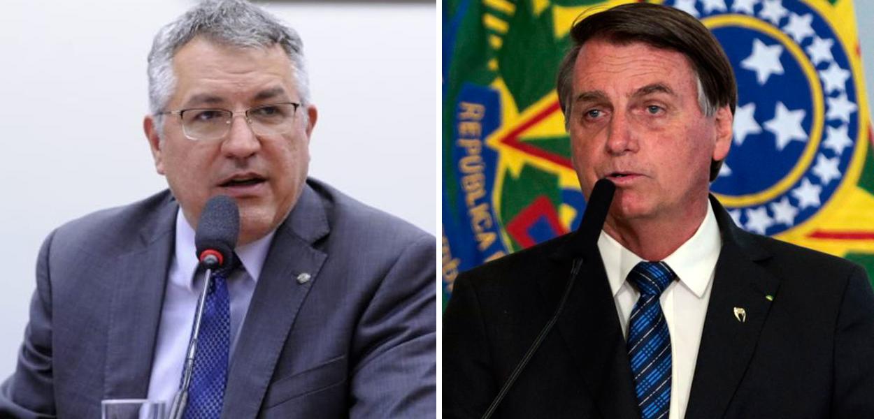 Alexandre Padilha e Jair Bolsonaro