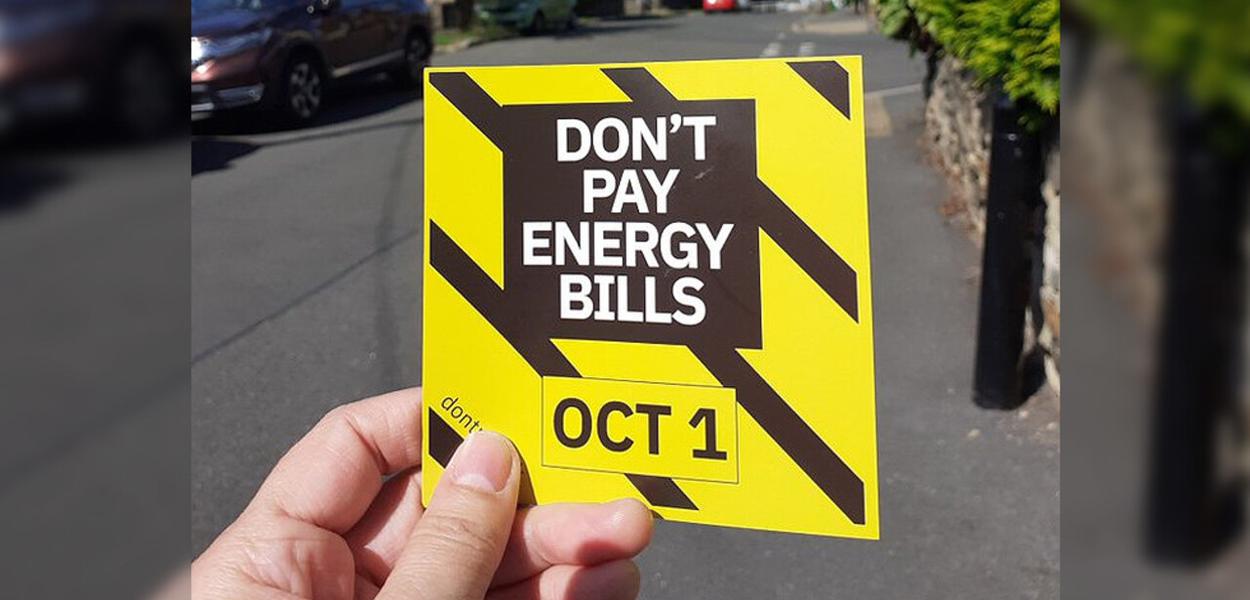 Campanha 'Don't Pay UK'
