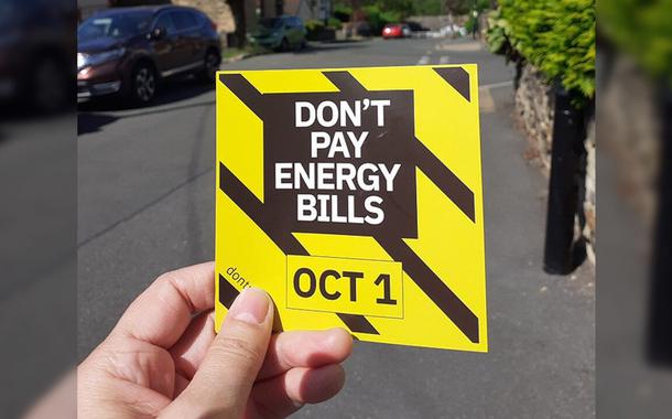 Campanha 'Don't Pay UK'