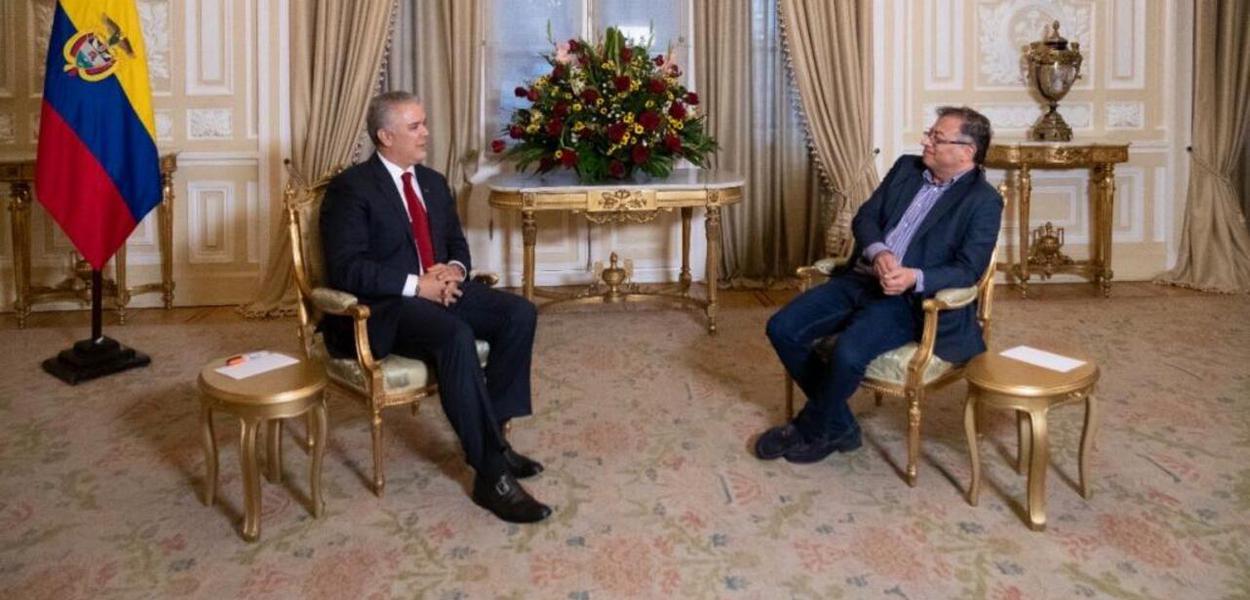 Ivan Duque e Gustavo Petro