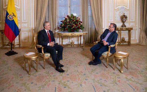 Ivan Duque e Gustavo Petro