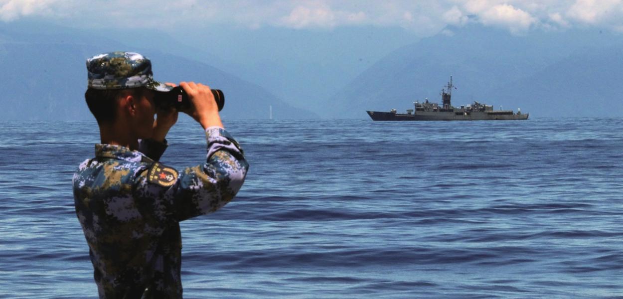 Exercícios militares da China em Taiwan, foto: Xinhua