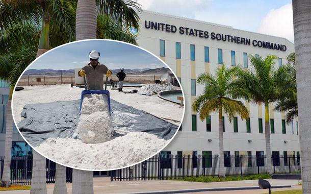 Mineração de lítio e fachada do Comando Sul dos Estados Unidos