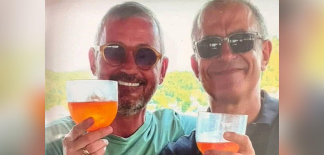 Walter Henri Maximillen Biot e o cônsul da Alemanha Uwe Herbert Hahn