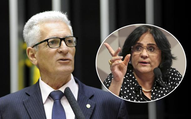 Rogério Correia e Damares Alves