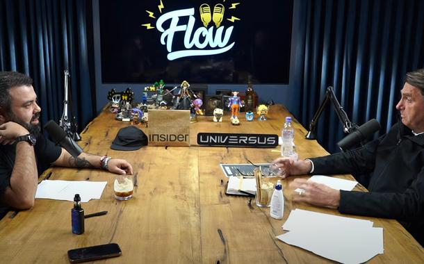 Jair Bolsonaro no Flow Podcast