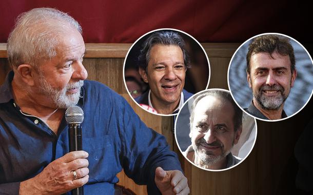 Lula, Fernando Haddad, Alexandre Kalil e Marcelo Freixo