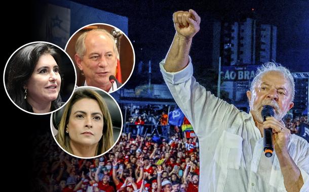 Simone Tebet, Ciro Gomes, Soraya Thronicke e Lula