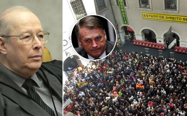 Celso de Mello, Bolsonaro e ato pela democracia