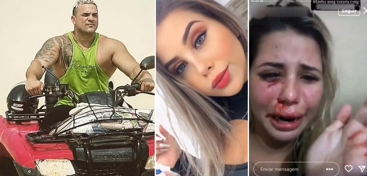 Vanderlei Bambam e Amanda Souza