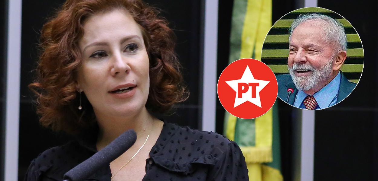 Carla Zambelli e Lula