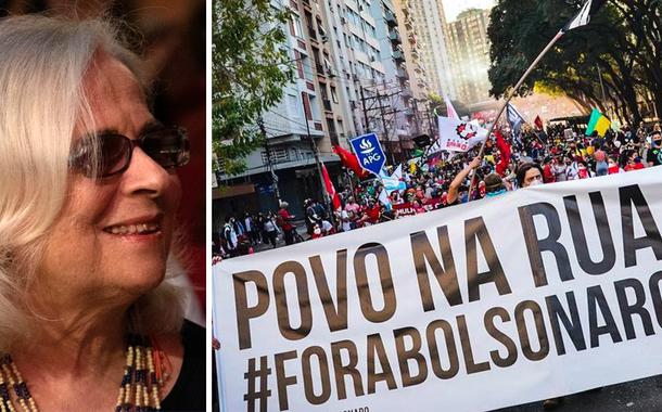 Hildegard Angel e Fora Bolsonaro