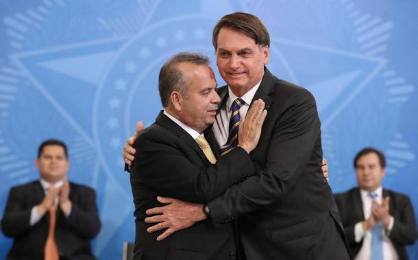Rogério Marinho e Jair Bolsonaro