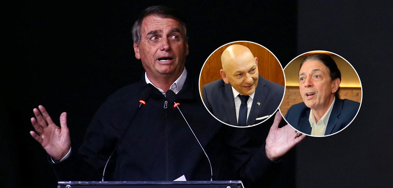 Bolsonaro, Luciano Hang e Afrânio Barreira