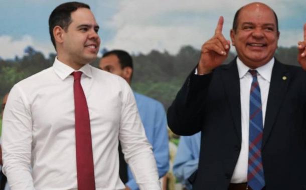 Matheus e seu pai, Francisco Floriano