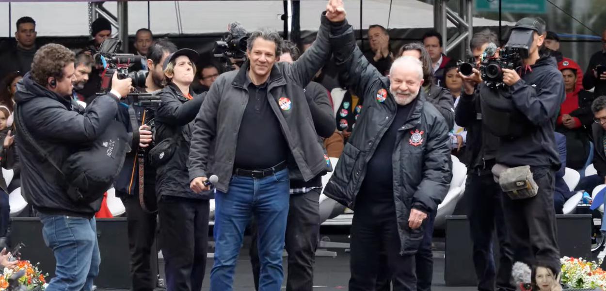 Fernando Haddad e Lula