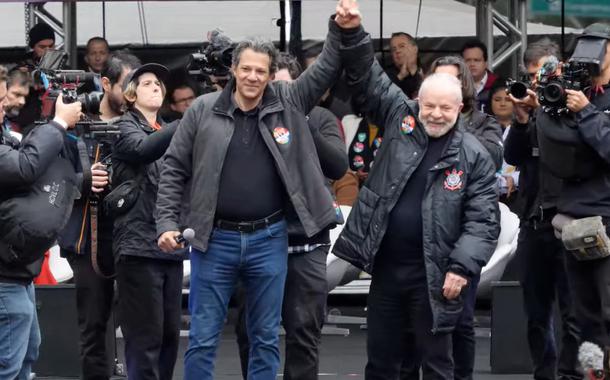 Fernando Haddad e Lula