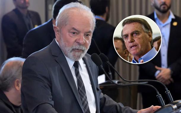 Lula e Jair Bolsonaro