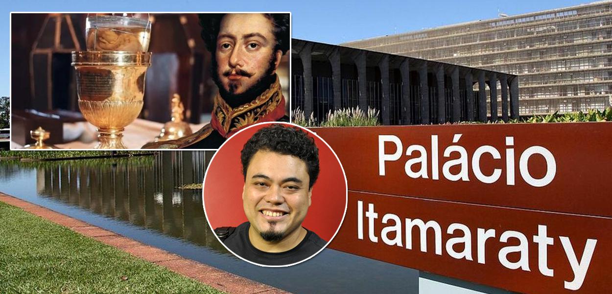 Dom Pedro I, Leonardo Sakamoto e o Ministério das Relações Exteriores