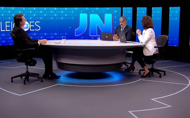 Jair Bolsonaro no Jornal Nacional