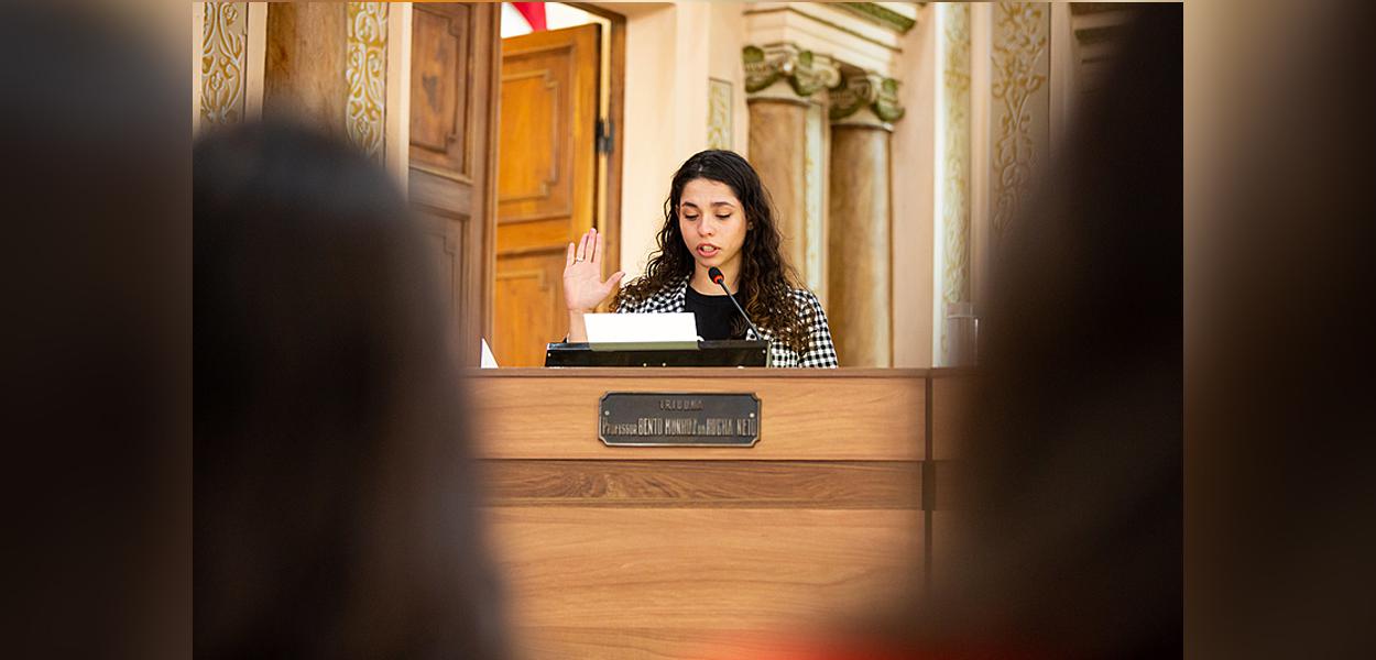 Ana Júlia ficou conhecida em 2016, como liderança estudantil nas ocupações de colégios