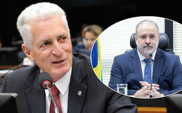 Rogério Correia e Augusto Aras