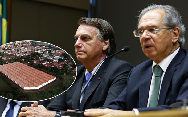 Bolsonaro e Paulo Guedes