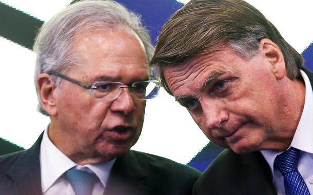 Paulo Guedes e Jair Bolsonaro