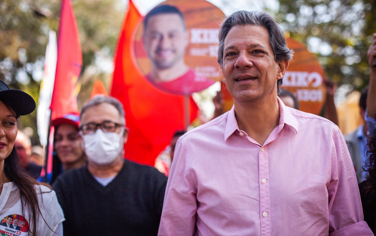 Fernando Haddad (Foto: Reprodução/Diogo Zacarias) Fernando Haddad