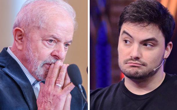 Ex-presidente Luiz Inácio Lula da Silva e Felipe Neto