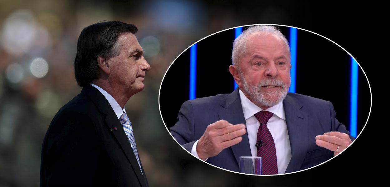 Jair Bolsonaro e Lula