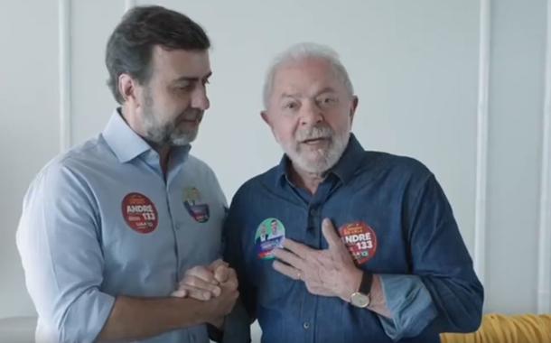 Marcelo Freixo e o ex-presidente Luiz Inácio Lula da Silva