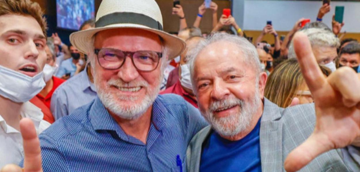 Mário Milani e Lula