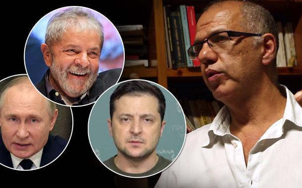 Reginaldo Nasser, Lula, Putin e Zelensky