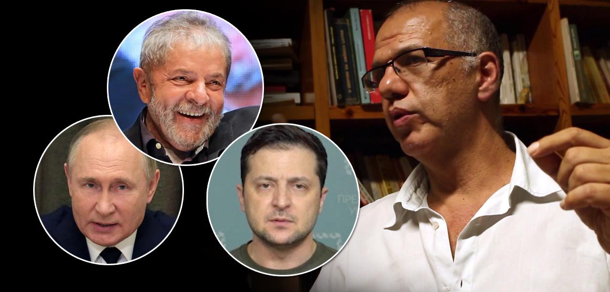 Reginaldo Nasser, Lula, Putin e Zelensky