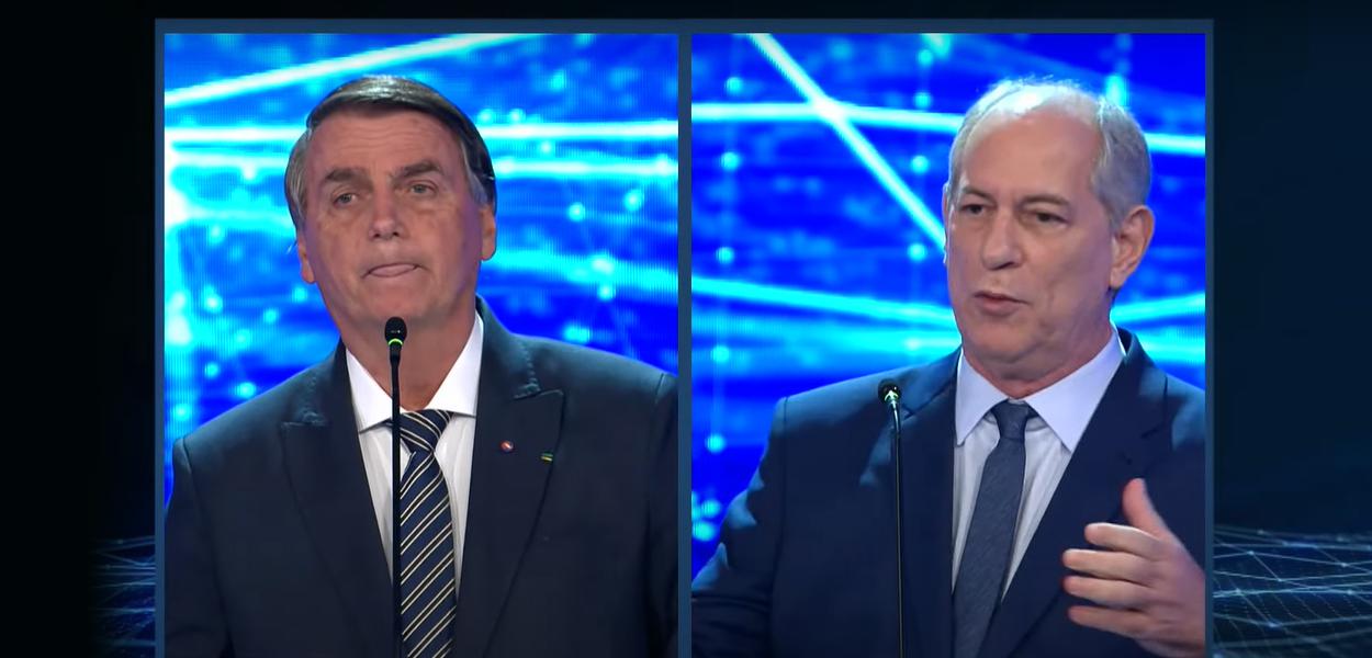 Bolsonaro e Ciro Gomes