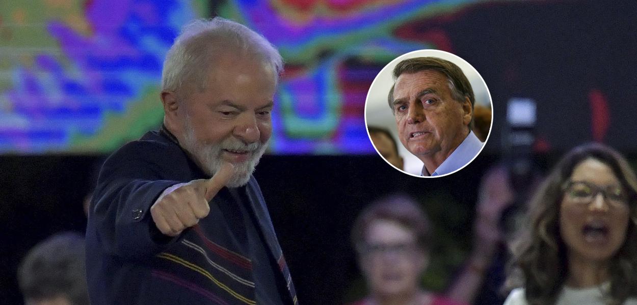 Lula e Bolsonaro