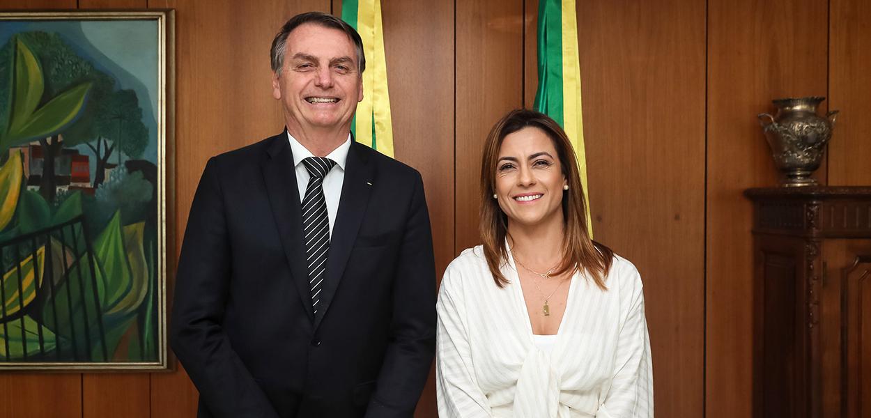 Bolsonaro e Soraya Thronicke