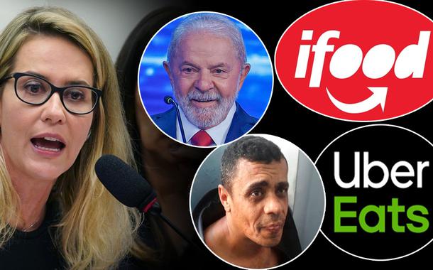 Ministra Maria Claudia Bucchianeri (do TSE), ex-presidente Luiz Inácio Lula da Silva e Adélio Bispo