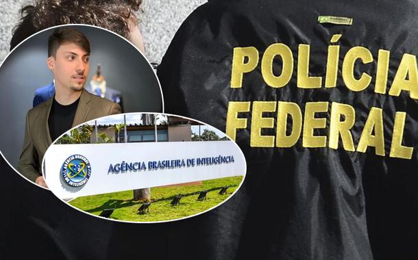 Jair Renan Bolsonaro, Abin e Polícia Federal