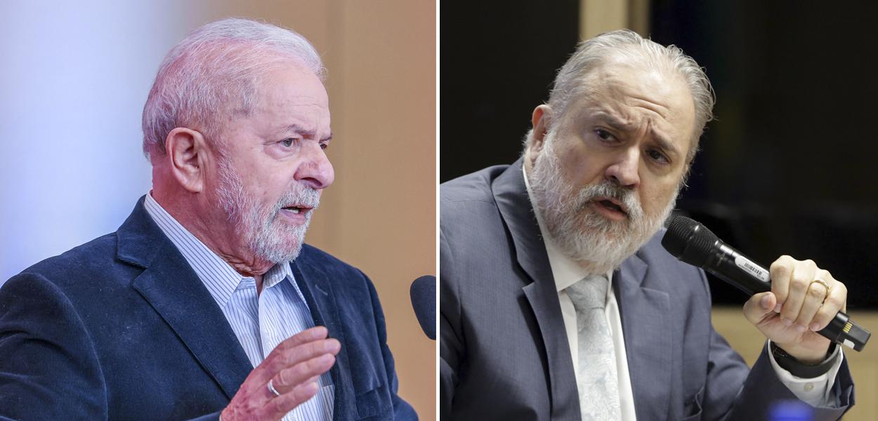 Lula e Augusto Aras