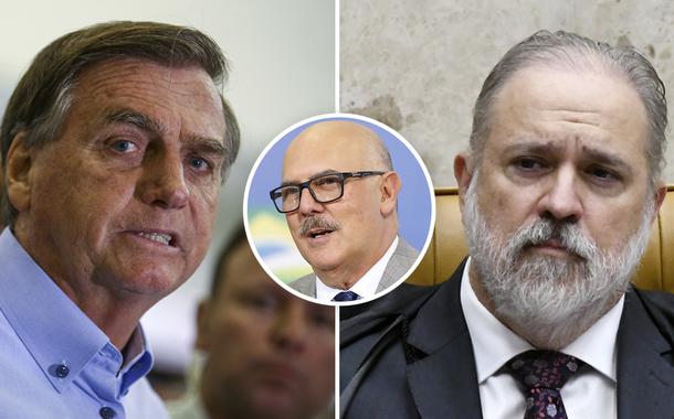 Jair Bolsonaro, Milton Ribeiro e Augusto Aras