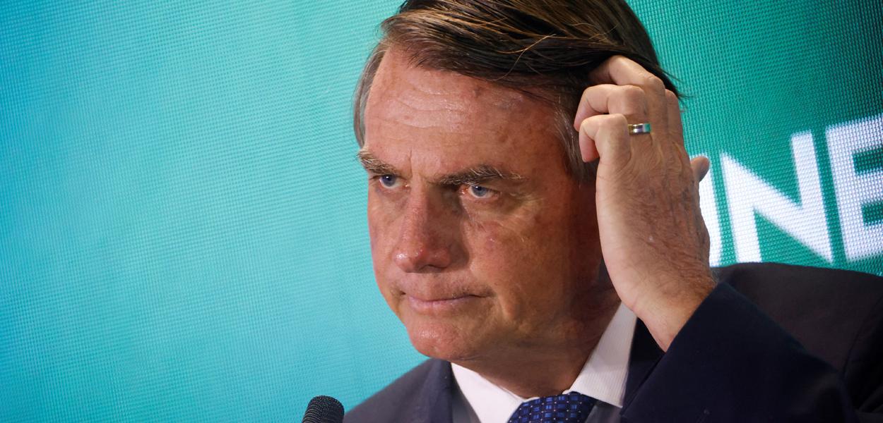 Bolsonaro participa de sabatina em Brasília