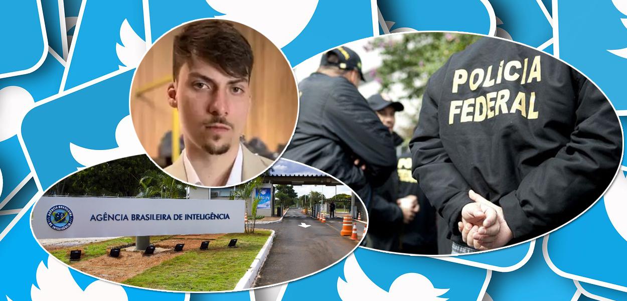 Abin, Jair Renan Bolsonaro, Polícia Federal e o Twitter de fundo